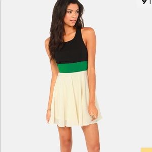 Color Block Dress